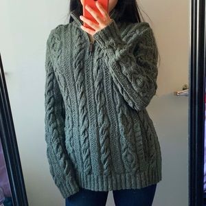 ralph lauren green sweater